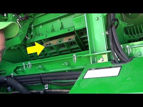 Concave installation on MY15 S Combine equipped with ACI | John Deere Combines GoHarvest™ Video