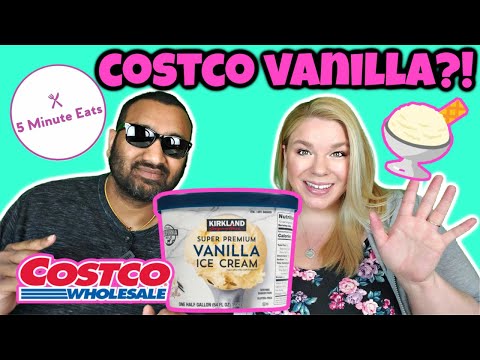 Costco Kirkland Signature Super Premium Vanilla Ice Cream Review