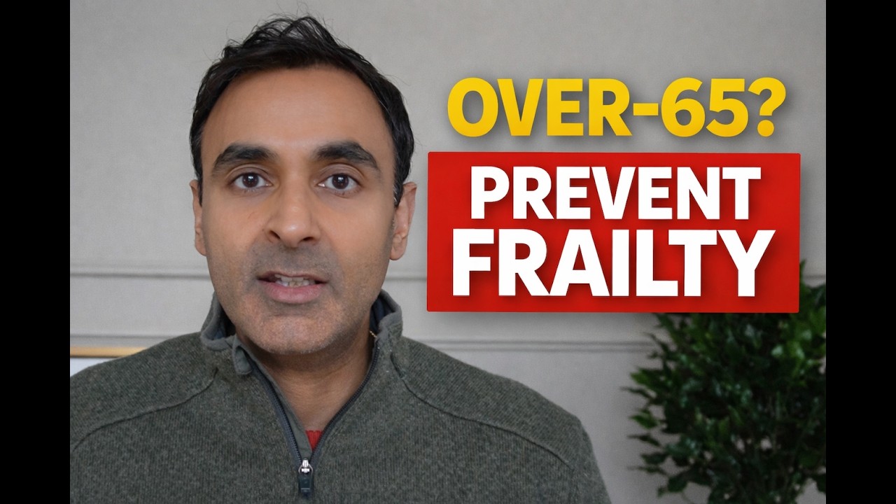 PLEASE Tell Anybody OVER-65: Do These 5 THINGS To Prevent FRAILTY