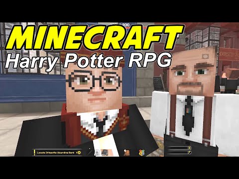 Minecraft Witchcraft and Wizardry - Amazing Harry Potter RPG! - Part 1