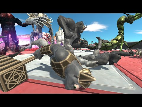 DINOSAUR RACE 31 PART 2 | all unit - Animal Revolt Battle Simulator