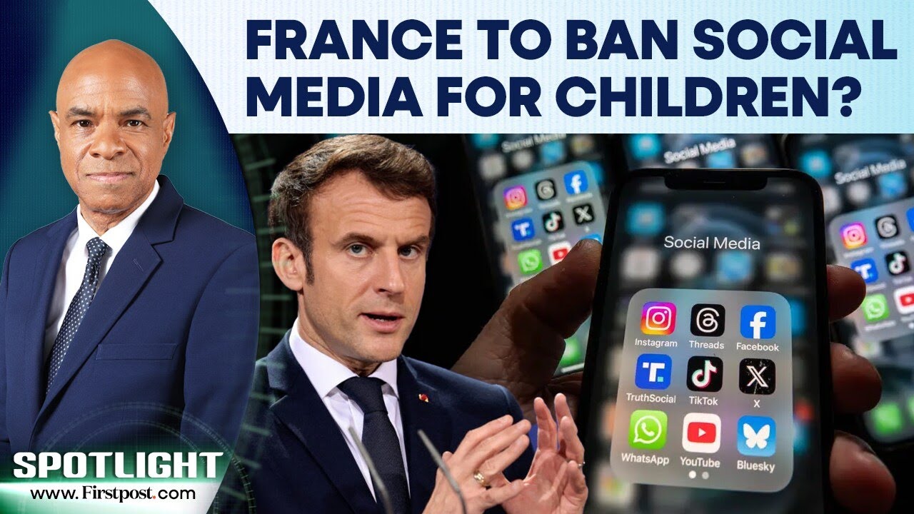 France To Ban Social Media For Children Under 15, Citing Adolescent Depression & Suicide | Spotlight