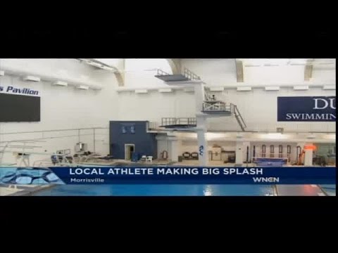 Adopted Morrisville diver has dreams of Olympic gold