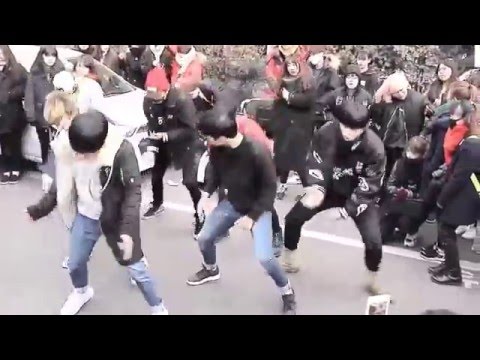 Big Bang(빅뱅) BangBangBang(뱅뱅뱅) Dance Cover - Dob Hongdae Busking (160123).mp4