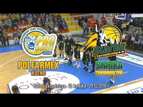 Skrót meczu Polfarmex Kutno - Siarka Tarnobrzeg - 29.12.2016