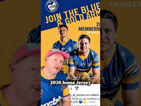 Parramatta Eels 2026 Mens Home Jersey
