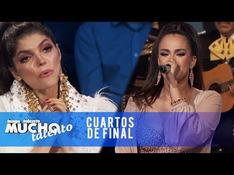 ANA BÁRBARA CAUTIVADA POR EL CANTO DE SUGEY MARINEZ.