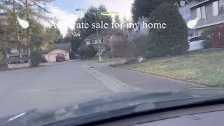 @A Private Sale for My House