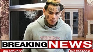 LEAKED 6IX9INE Video Shows Him Shook Up After SHOOTING At Music Video