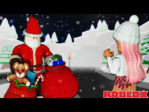 I CAUGHT SANTA STEALING PRESENTS | Roblox Winter Story