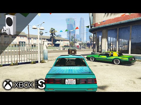 GTA Online (GTA 5) - Xbox Series S Gameplay 60FPS