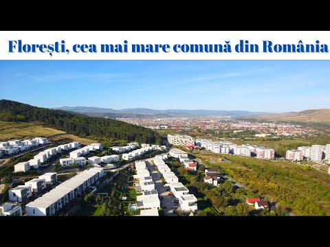 Florești, cea mai mare comună din România