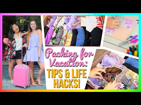 Packing for Summer Vacation! Tips & Life Hacks! Video