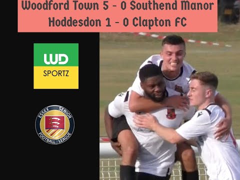 Wk 7 || ESL Football Show || Woodford Town vs Southend Manor, Hoddesdon Town vs Clapton FC