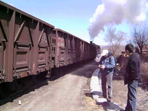 Steam Powered Coal Train - Jixi China