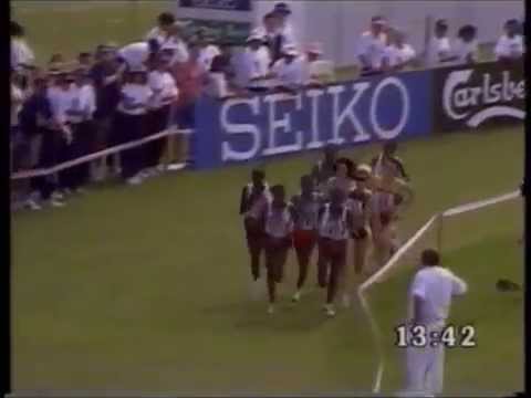 Julia Vaquero en el mundial de cross de Ciudad del Cabo 1996