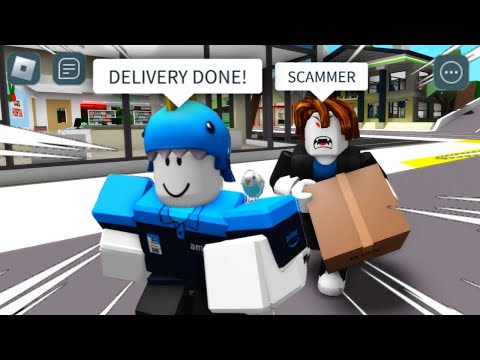 ROBLOX Brookhaven 🏡RP - Funny Moments (DELIVERY)