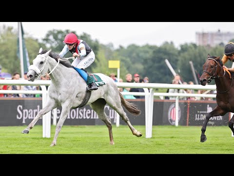 Hamburg: Sparkasse Holstein Cup (Hamburger Stuten Meile) 2024 Siegerin: Three Havanas