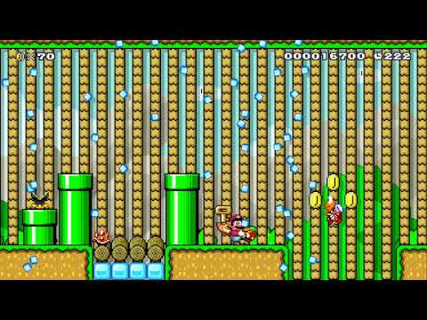 The Rain Forest by Jason - SUPER MARIO MAKER - NO COMMENTARY 1az