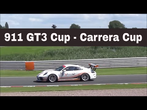 Porsche 911 GT3 Cup Sound - On Track Action - Carrera Cup GB