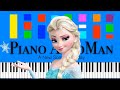 Disney S Frozen Let It Go Slow Medium Piano Tutorial 4K