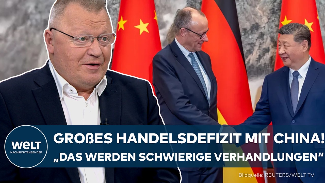 DEUTSCHLAND: Großes Handelsdefizit mit China! Experte warnt! „Das werden schwierige Verhandlungen“