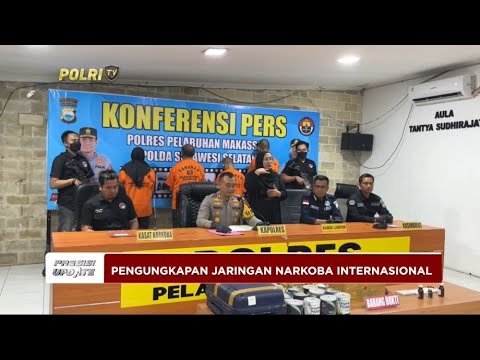 PRESISI UPDATE : PENGUNGKAPAN JARINGAN NARKOBA INTERNASIONAL 23/07/24 10.00