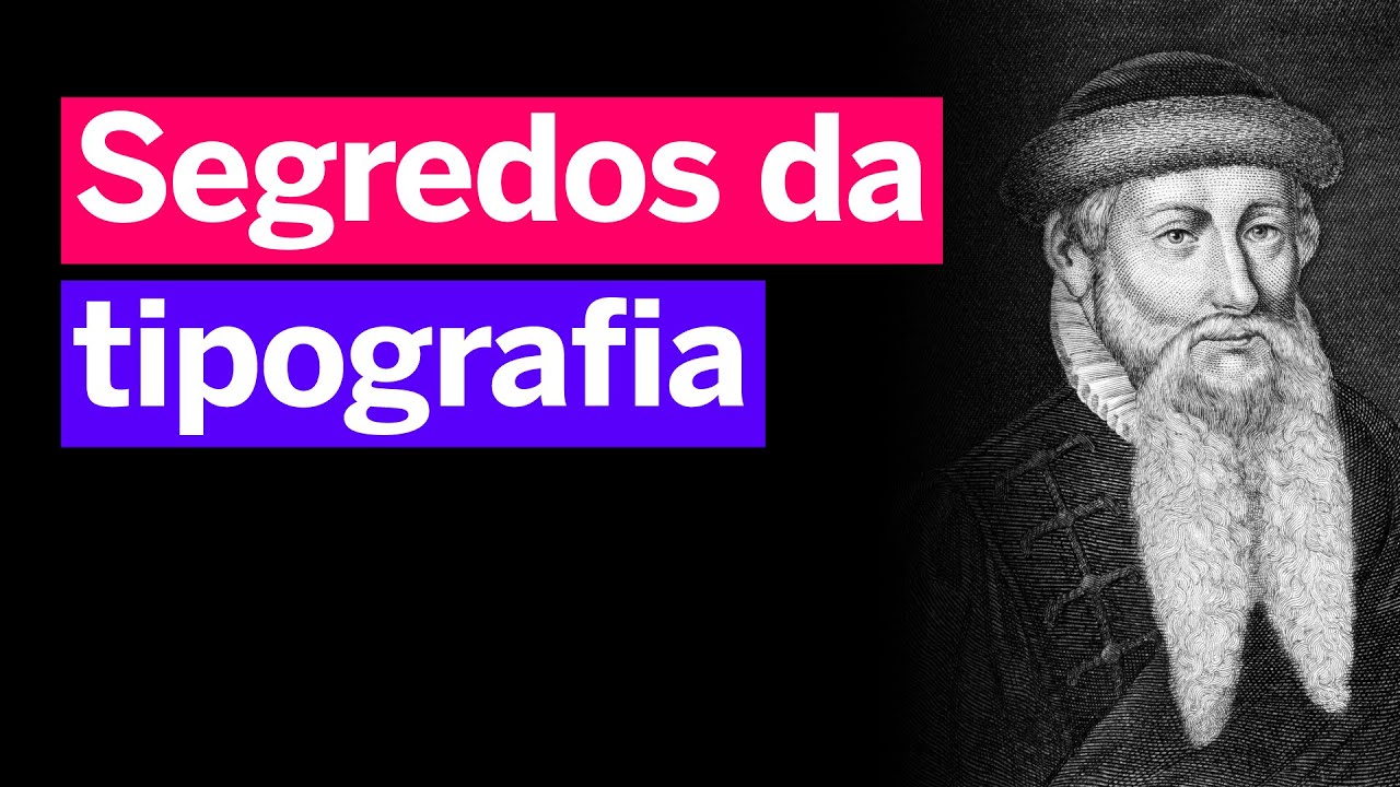 ESCOLHA A TIPOGRAFIA PERFEITA PARA OS SEUS PROJETOS.