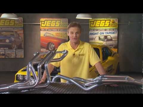 JEGS Premium Metallic Ceramic Coated Headers For Chevy Ford Mopar Pontiac With Kenny Wallace