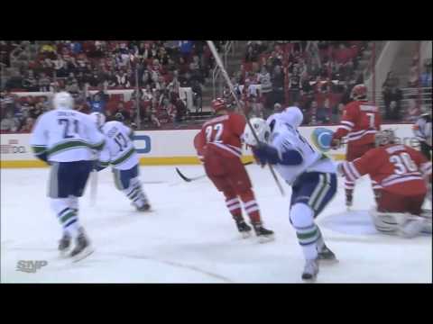 Canucks vs Hurricanes - All Canuck Goals - 12/1/13 - HD