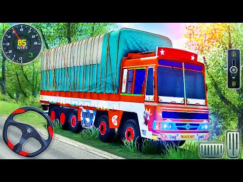 Indian Cargo Truck Driving Simulator - Offroad Lorry Truck Driver 3D - Android GamePlay