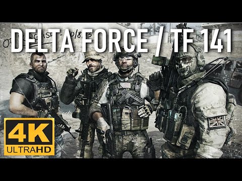 Delta Force / Task Force 141 Joint Operation. Call of Duty Modern Warfare 3 4K 60FPS gameplay #cod