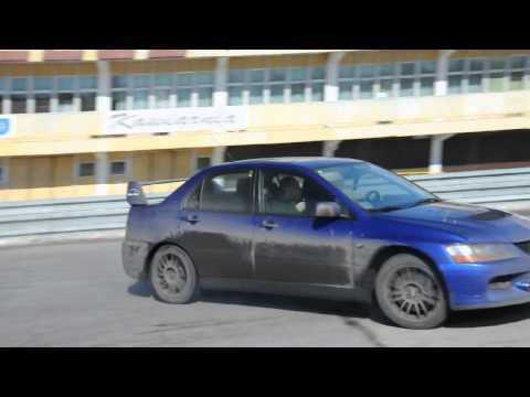 Tor Kielce 16.03.2013 - Mitsubishi Evo IX (Marcik)