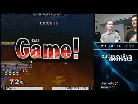 Oulunkylän Offstage 3 - Melee Singles - Pools - Luffymcduck(Falco) vs Wörmi(Cpt.Falcon)