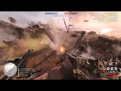 Battlefield 1: Conquest gameplay (No Commentary)