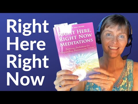 Unintentional ASMR | Canela Michelle reads from her book "Right Here, Right Now Meditations"