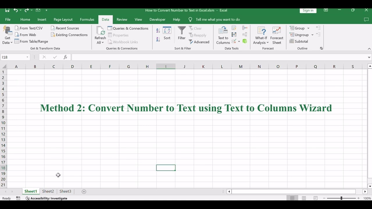 How to Convert Number to Text in Excel