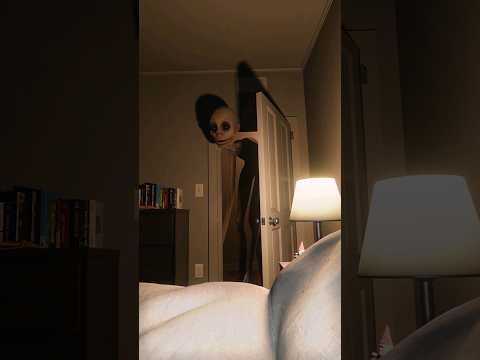 You're not allowed in my room! #horror #shorts #scary #monster