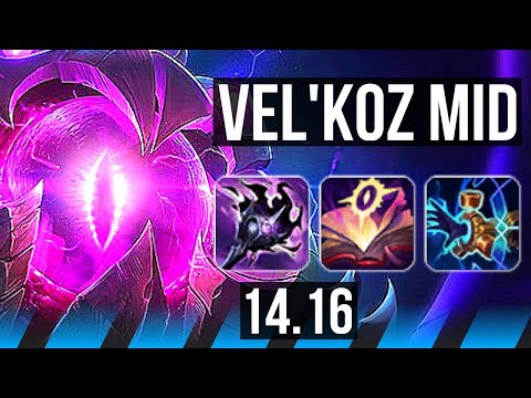 VEL'KOZ vs VEX (MID) | 7/2/11, 600+ games | EUW Master | 14.16