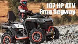 Segway ATVs, 107 HP 1000, Hybrid 570, and More! First Look