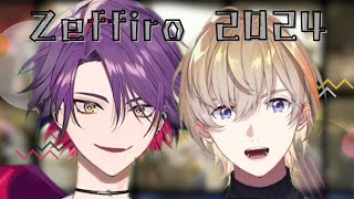 【今年も削った方】カフェ組仲良しまとめ2024【風楽奏斗/渡会雲雀/VOLTACTION/カフェ組/Zeffiro】【にじさんじ/切り抜き】