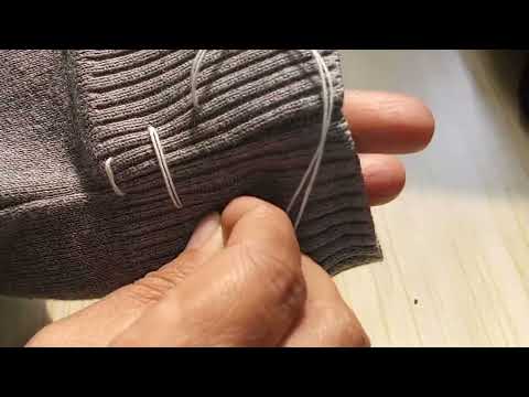 how to tighten loose sleeves... loose sleeves hack..