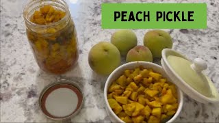 How To Make Homemade Peach Pickles