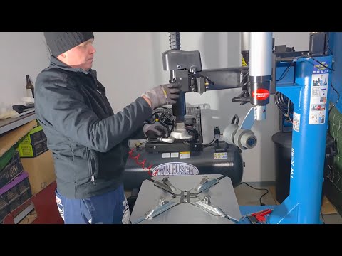 Twin Busch TWX 98 Tire Changer | Reifenmontagemaschine Unboxing & Aufbau