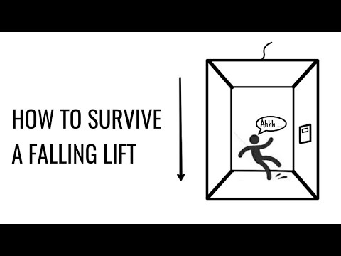 HOW TO SURVIVE A FALLING ELEVATOR || FALLING LIFT SURVIVAL ||