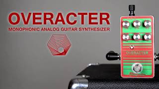 Video thumbnail for Overacter Monophonic Analog Synth FTelettronica by FTelettronica Handmade Pedals