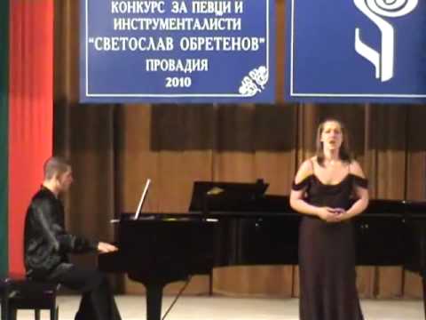 Miryana Kalushkova - aria of Elena, Buntovna pesen (Cherkin)