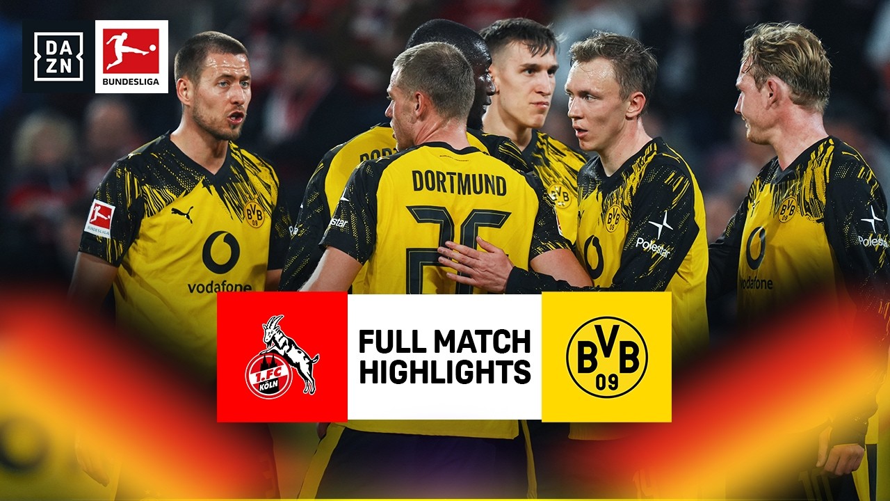FC Köln vs Borussia Dortmund | Bundesliga Highlights | Matchday 25 | 2025-2026