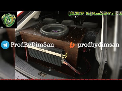 [33.35.37 Hz] House of Pain - Jump Around (30 Years Remaster) | rebassed by DimSan