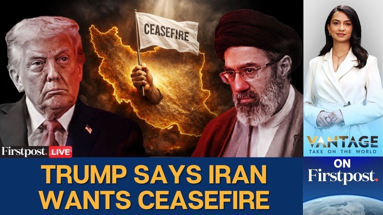 US Iran War LIVE: Trump’s Ceasefire Hint: Real Breakthrough or Just Rhetoric? | Vantage on Firstpost